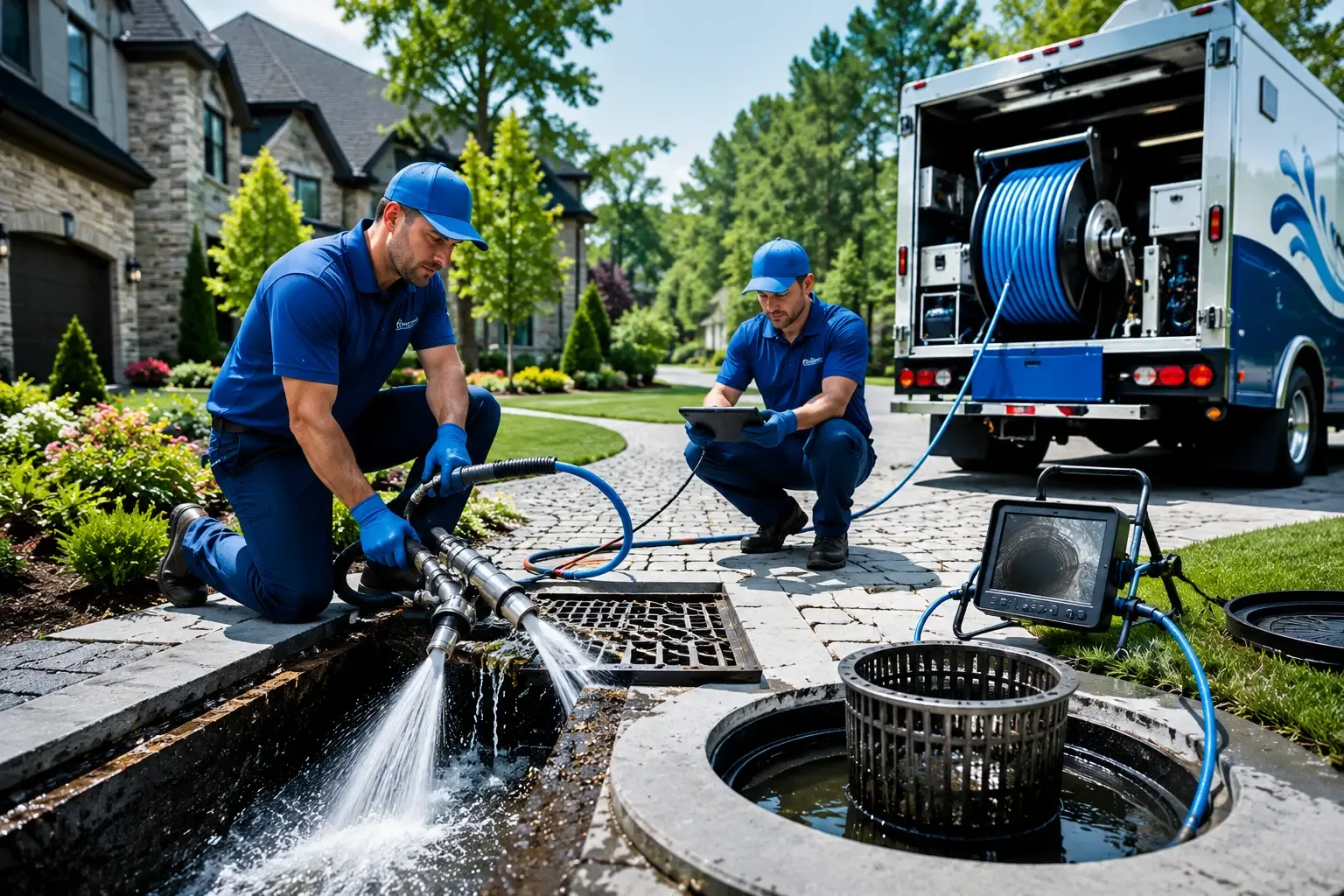 Local outdoor drain cleaning professionals in Flat Rock, NC