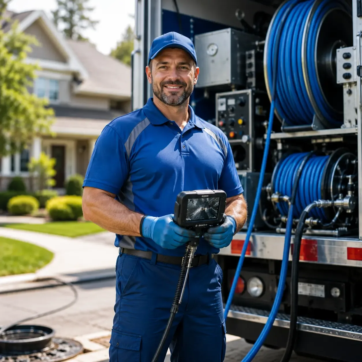 Local outdoor drain cleaning specialists in Flat Rock, NC